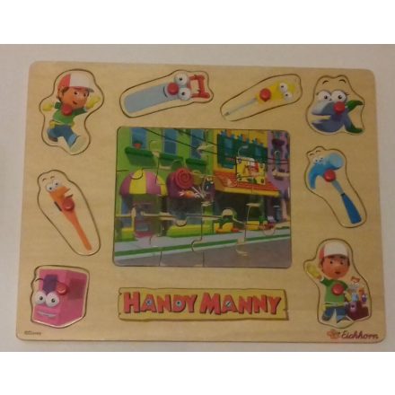 Handy Manny fakirakó-berakó és puzzle
