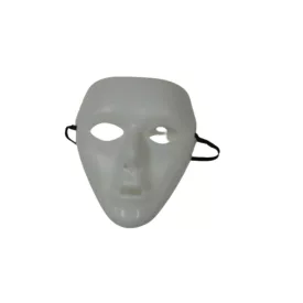Fehér maszk, álarc - Halloween - ÚJ