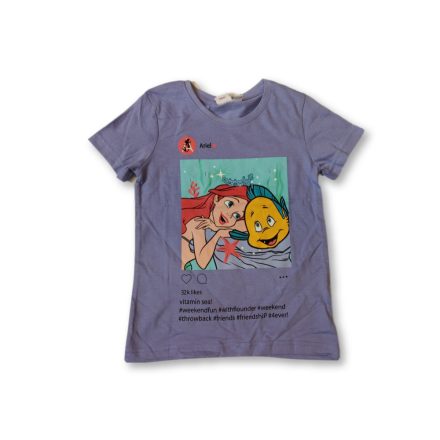 92-es lila póló - Ariel, Disney - ÚJ