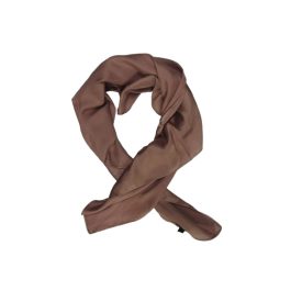 Női barna vékony sál, kendő, 70x70 cm - ÚJ