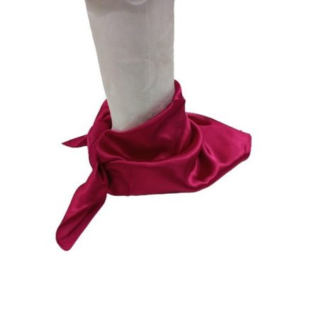 Bordó vékony selyem sál, kendő - ÚJ