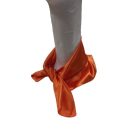 Narancssárga vékony selyem sál, kendő - ÚJ