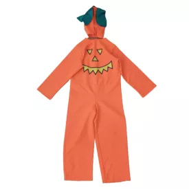   Kb. 8 évesre neonnarancssárga tök jelmezruha sapkával - Halloween