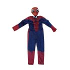 Izmosított Pókember jelmez maszkkal, 5-6 év - Spiderman - ÚJ