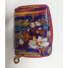 Festményes pénztárca - Monet - 14x12 cm - ÚJ