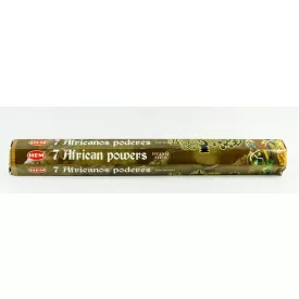 HEM Füstölő - 7 African Powers incense stick - ÚJ