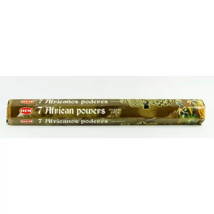 HEM Füstölő - 7 African Powers incense stick - ÚJ
