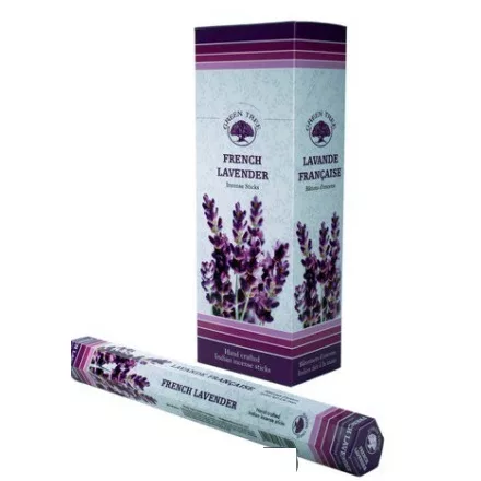 Green Tree füstölő - French Lavender - Francia levendula incense stick - ÚJ