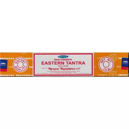 Eastern Tantra füstölőpálcikák 15g Incense Sticks - Satya - ÚJ