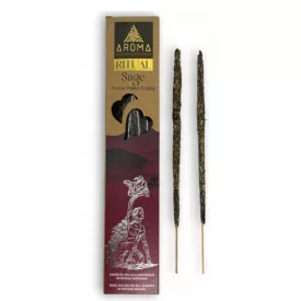   AROMA - Pálcikás füstölők Bölcsesség rituálé - Fehér zsálya - Nyugalom - ÚJ