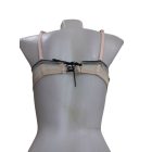 75C fekete-bézs merevítős dupla push-up melltartó - Censored - ÚJ