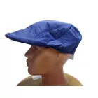 Férfi sötétkék ellenzős nyári sapka, sildes lapossapka, gavallér sapka, flat cap, ivy cap 59 cm-es fejre - ÚJ 