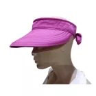 Női pink 2in1 napellenző, vagy sapka, shildes nyári kalap (teteje lecipzározható), 1 db - ÚJ 