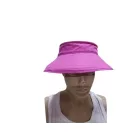 Női pink 2in1 napellenző, vagy sapka, shildes nyári kalap (teteje lecipzározható), 1 db - ÚJ 
