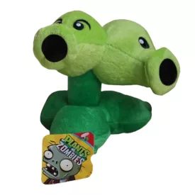 Dupla borsólövő plüss figura - Plants vs. Zombies - ÚJ