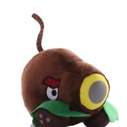 Barna ágyú plüss figura - Plants vs. Zombies - ÚJ