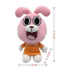 Gumball rózsaszín plüss figura - ÚJ