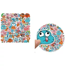 50 db matrica - Gumball - ÚJ