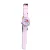 Sötétben világító szilikonszíjas karóra, rózsaszín - Sofia hercegnő - ÚJ