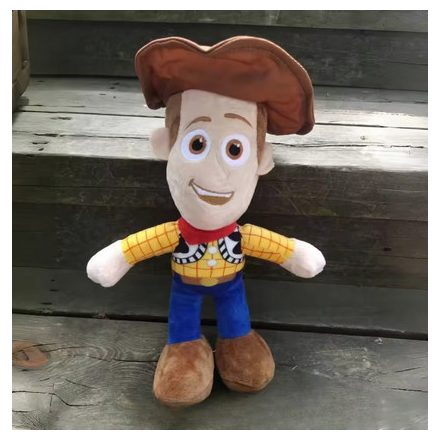 Woody plüss figura, 23 cm - Toy Story - ÚJ