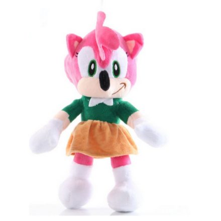 25 cm-es plüss lány figura - Sonic - ÚJ