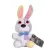 Lila-fehér nyúl plüss figura - Five Night at Freddy's - FNAF - ÚJ