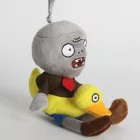 Kacsás úszógumis zombi plüss figura, kulcstartós, 20 cm - Plants vs. Zombies - ÚJ