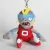 Sportoló, piros ruhás zombi plüss figura, kulcstartós, 20 cm - Plants vs. Zombies - ÚJ