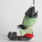 Kalóz zombi plüss figura, kulcstartós, 20 cm - Plants vs. Zombies - ÚJ