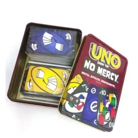 Fém dobozos Uno kártya - No Mercy - ÚJ 
