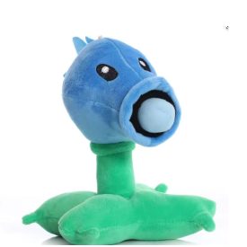   Borsólövő plüss figura, kék, golyós - Plants vs. Zombies - ÚJ