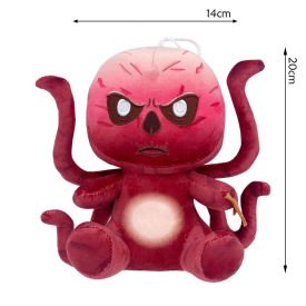 Demogorgon bordó plüss figura - Stranger Things - ÚJ