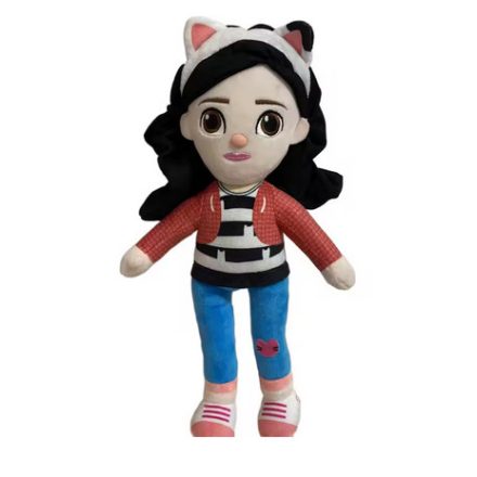 Lány plüss figura, 30 cm - Gabi babaháza - Gabby's Dollhouse - ÚJ