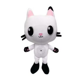   Fehér cica, macska plüss figura - White Cat - Gabi babaháza - Gabby's Dollhouse - ÚJ