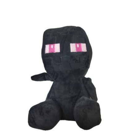 23 cm-es fekete plüss - Enderman - Minecraft - ÚJ