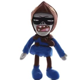 Kék álarcos zombi plüss figura - Plants vs. Zombies - ÚJ