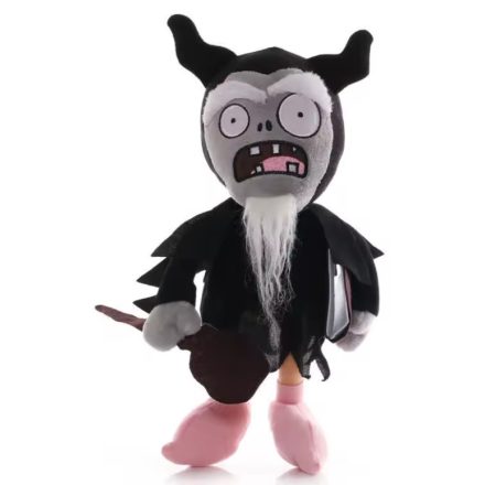 Fekete ördög zombi plüss figura - Plants vs. Zombies - ÚJ