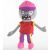 Pink-narancssárga ruhás sapkás zombi plüss figura - Plants vs. Zombies - ÚJ