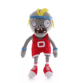   Piros ruhás sportoló zombi plüss figura - Plants vs. Zombies - ÚJ