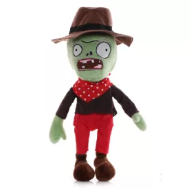   Barna-piros ruhás zombi plüss figura - Plants vs. Zombies - ÚJ