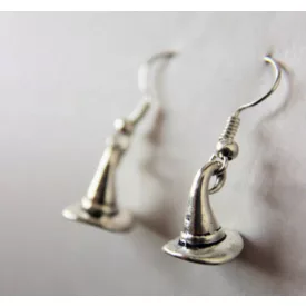   Teszlek süveg fülbevaló, ezüst színű - Harry Potter - ÚJ