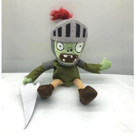 Lovag zombi plüss figura - Plants vs. Zombies - ÚJ