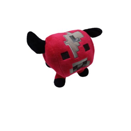 21 cm-es piros gomba tehén plüss - Minecraft - ÚJ