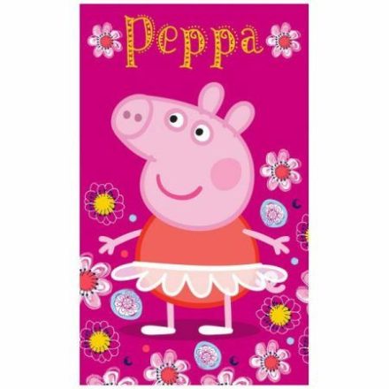 Peppa Malac kéztörlő, arctörlő, törölköző - Peppa Pig - ÚJ