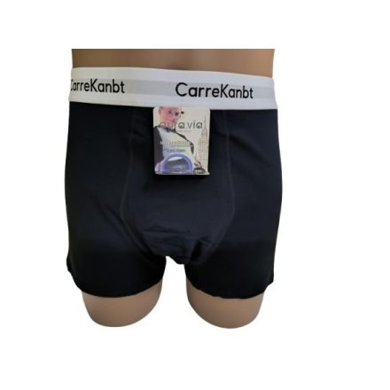 Férfi 4XL-es sötétkék feliratos derekú boxer, alsónadrág - CarreKanbt - Aura.Via - ÚJ