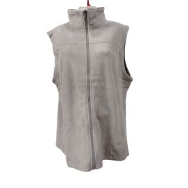 4XL-es szürke unisex polár mellény - Tovta - ÚJ