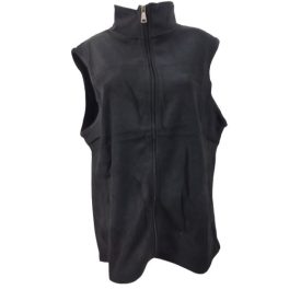 3XL-es fekete unisex polár mellény - Tovta - ÚJ