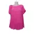 Női pink rakott anyagú, pliszírozott blúz, one size, free size, egy méret - Made In Italy - ÚJ