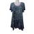 Női nagyméretű szürke strasszos mintás tunika jellegű póló, one size, free size, egy méret - Fashion - ÚJ