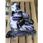 28-31-es fehér-lila görkorcsolya - Cygnus